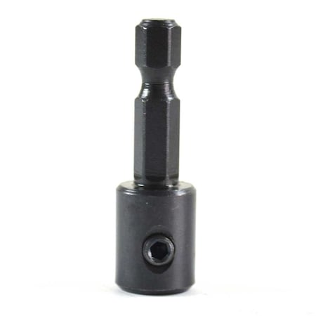 Big Horn 1/4" Adj Quick-Change Hex Shnk Adptr for 9/64" Countersink & Tapper Pt Drill Bit (Shnk only W/O Bit) 13222